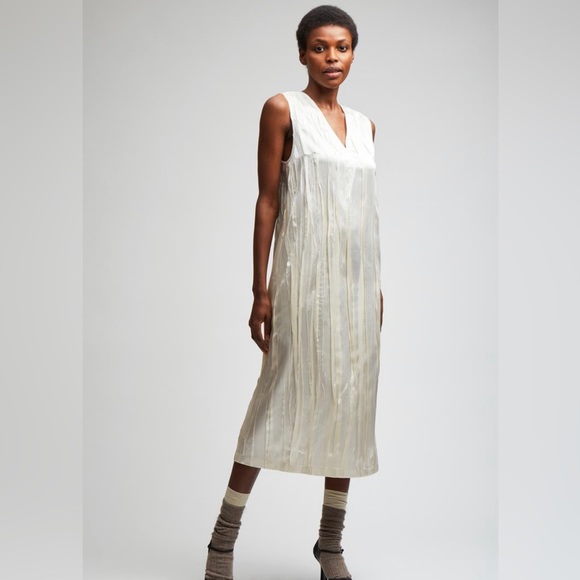 RENTRAYAGE SILK DRESS - Picture 2 of 11